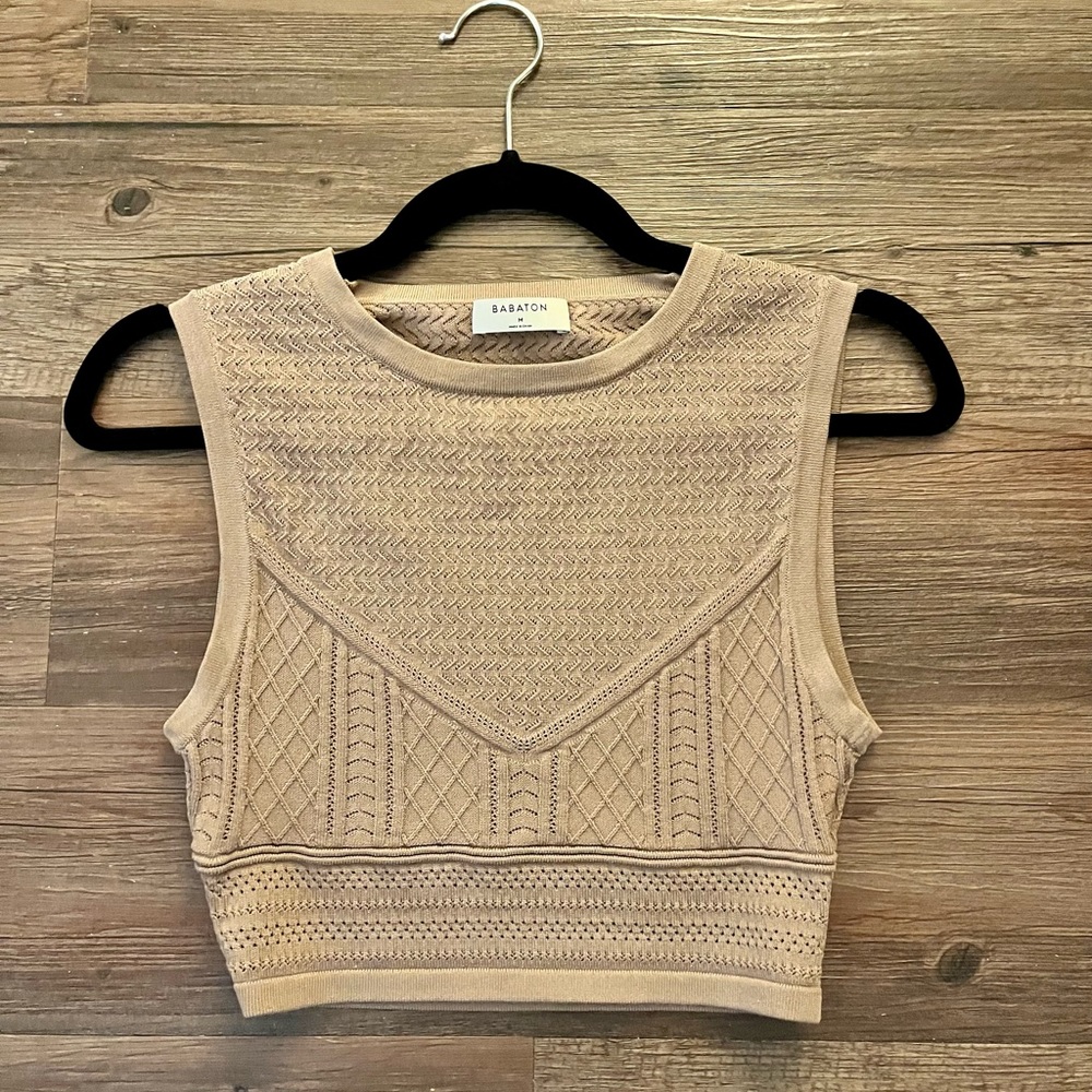 Babaton pointelle tank
